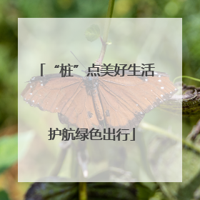 “桩”点美好生活 护航绿色出行