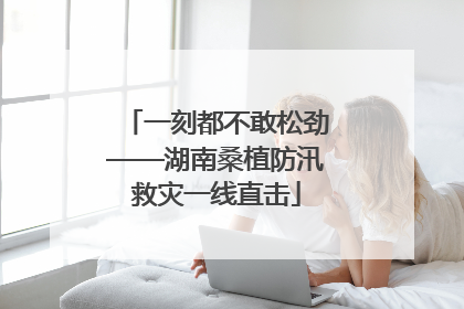 一刻都不敢松劲——湖南桑植防汛救灾一线直击