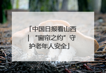 中国日报看山西｜“窗帘之约”守护老年人安全