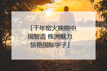 千年窑火映照中国智造 株洲魅力惊艳国际学子