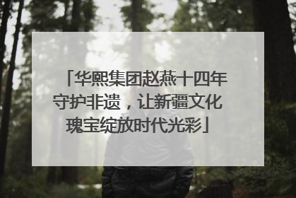 华熙集团赵燕十四年守护非遗，让新疆文化瑰宝绽放时代光彩