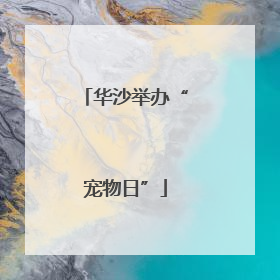 华沙举办“宠物日”