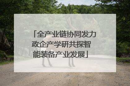 全产业链协同发力 政企产学研共探智能装备产业发展