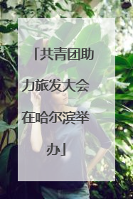 共青团助力旅发大会在哈尔滨举办