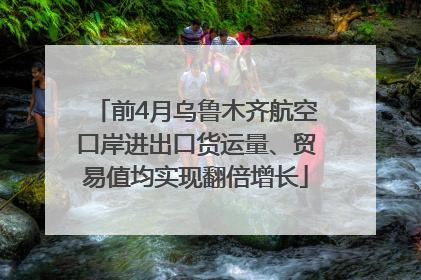 前4月乌鲁木齐航空口岸进出口货运量、贸易值均实现翻倍增长