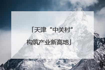 天津“中关村”构筑产业新高地