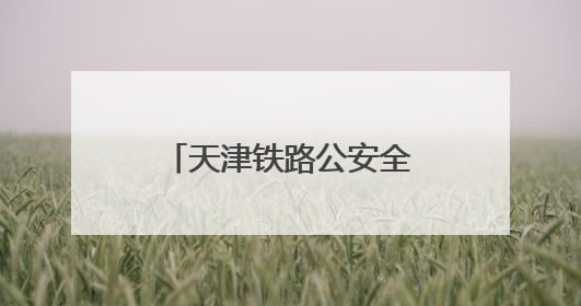 天津铁路公安全面强化列车治安案件打防力度
