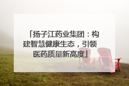 扬子江药业集团：构建智慧健康生态，引领医药质量新高度