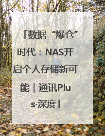 数据“爆仓”时代：NAS开启个人存储新可能｜通讯Plus·深度
