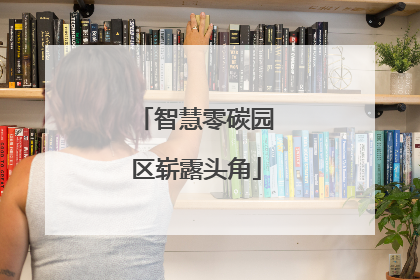 智慧零碳园区崭露头角