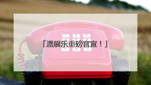 潘展乐重磅官宣！
