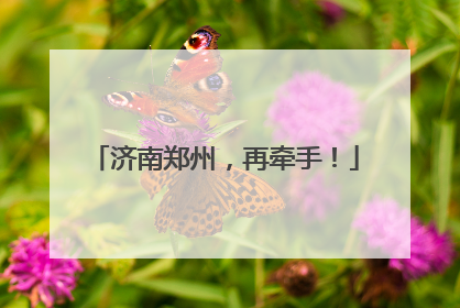 济南郑州，再牵手！