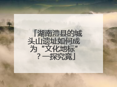湖南澧县的城头山遗址如何成为“文化地标”？一探究竟