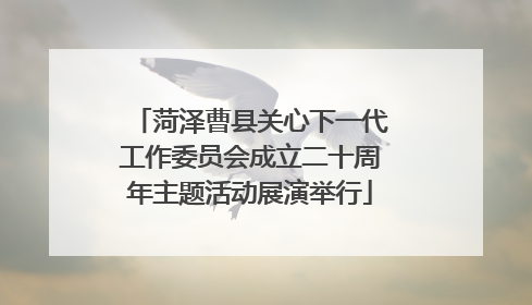 菏泽曹县关心下一代工作委员会成立二十周年主题活动展演举行