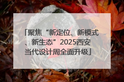 聚焦“新定位、新模式、新生态”2025西安当代设计周全面升级