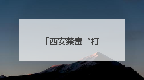 西安禁毒“打防管控宣”并举 成功入围全国禁毒示范城市