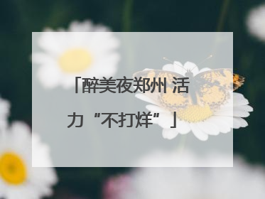醉美夜郑州 活力“不打烊”