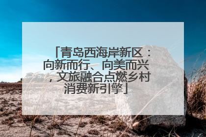 青岛西海岸新区：向新而行、向美而兴，文旅融合点燃乡村消费新引擎