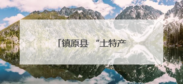 镇原县 “土特产”变“金招牌”