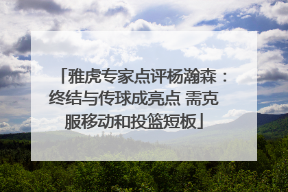 雅虎专家点评杨瀚森：终结与传球成亮点 需克服移动和投篮短板