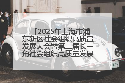 2025年上海市浦东新区社会组织高质量发展大会暨第二届长三角社会组织高质量发展峰会成功举办