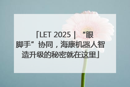 LET 2025｜“眼脚手”协同，海康机器人智造升级的秘密就在这里